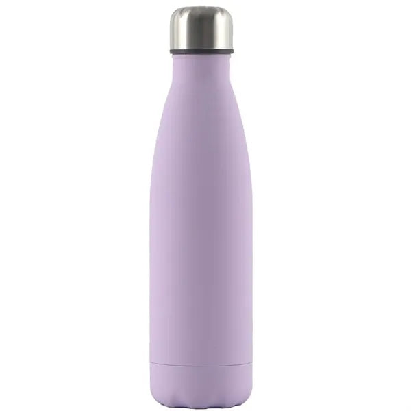 17oz Stainless Steel Water Bottle - Rubberized Coating