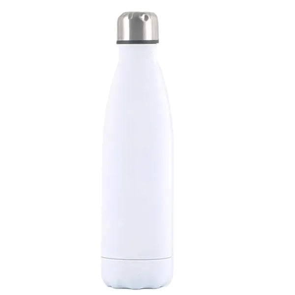 17oz Stainless Steel Water Bottle - Rubberized Coating