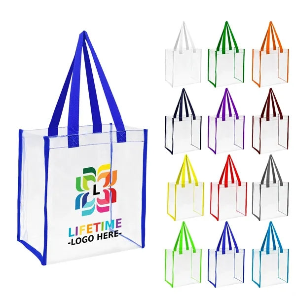 Clear Stadium Tote Bag