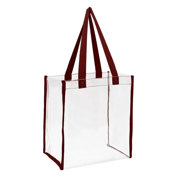 Clear Stadium Tote Bag