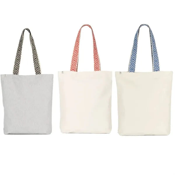 Recycled Flat Bottom Shopping Bag