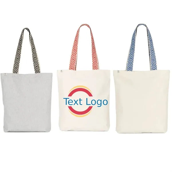 Recycled Flat Bottom Shopping Bag