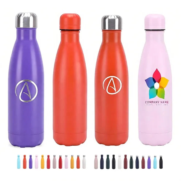 17oz Stainless Steel Water Bottle - Powder Coating