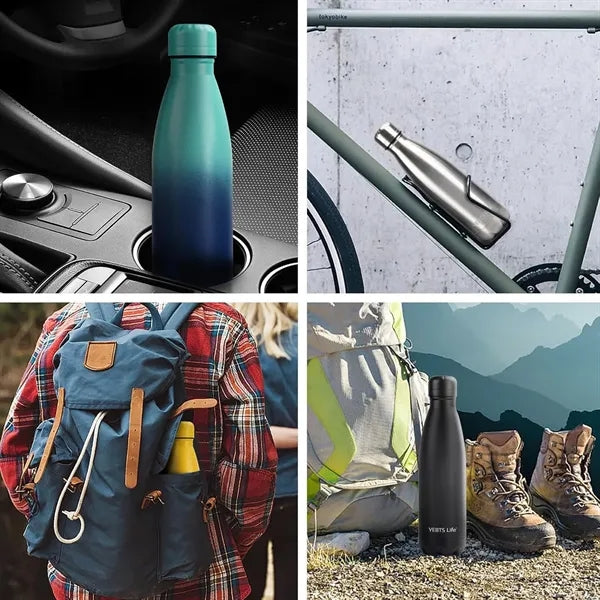 17oz Stainless Steel Water Bottle - Powder Coating