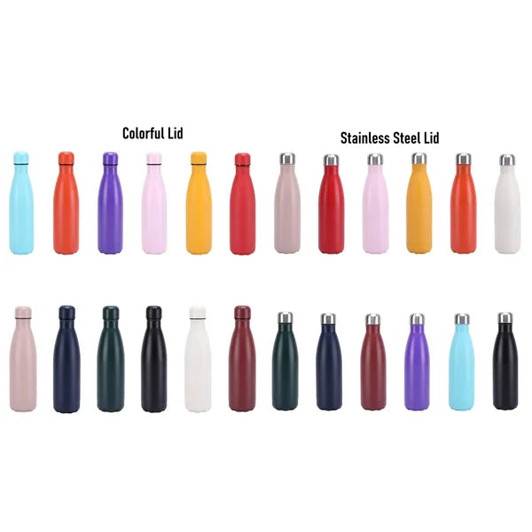 17oz Stainless Steel Water Bottle - Powder Coating