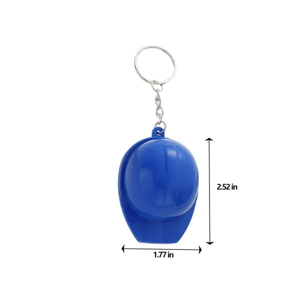 Mini Helmet-Shaped Bottle Opener Keychain