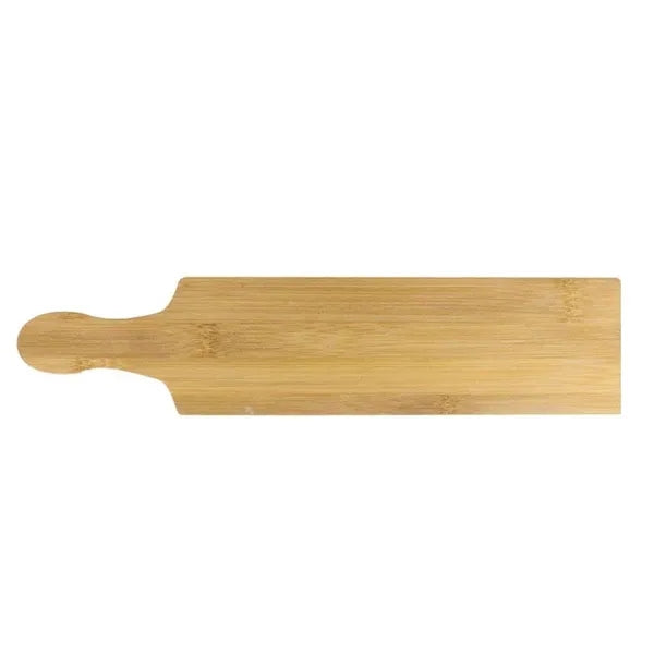 Bamboo Beer Flight Board 3 Slots Tasting Party Serving Tray