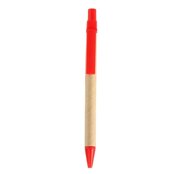 Eco Smooth Writing Lightweight Kraft Paper Ballpoint Pens