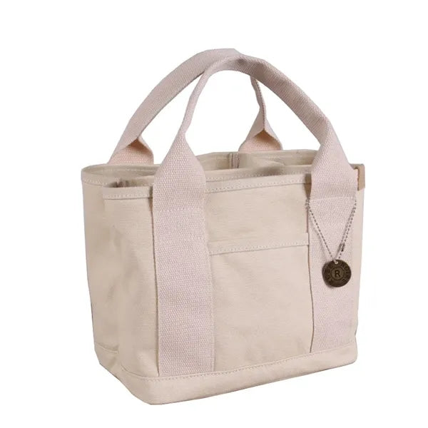 Canvas Mini Tote Bag Compact Organizer for Everyday Use