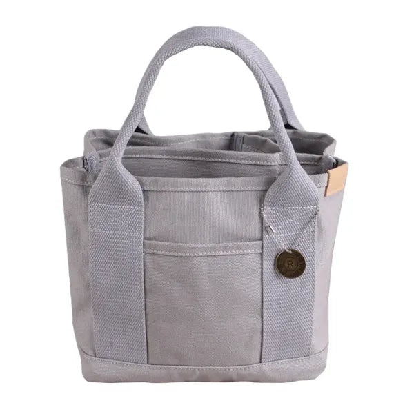 Canvas Mini Tote Bag Compact Organizer for Everyday Use