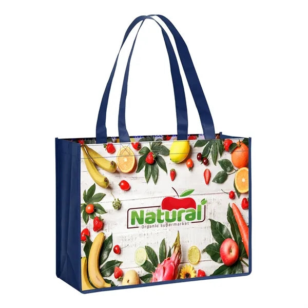 Laminated Non Woven Tote Bag (12" X 16" X 6")