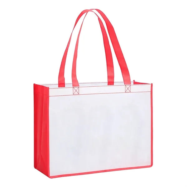 Laminated Non Woven Tote Bag (12" X 16" X 6")