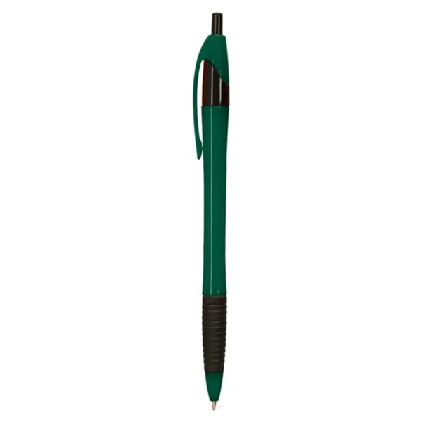 Union Printed - Slims Black Trim Grip Click Pen