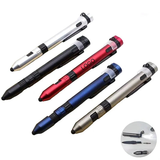 6 in 1 Multipurpose Ballpoint Pen
