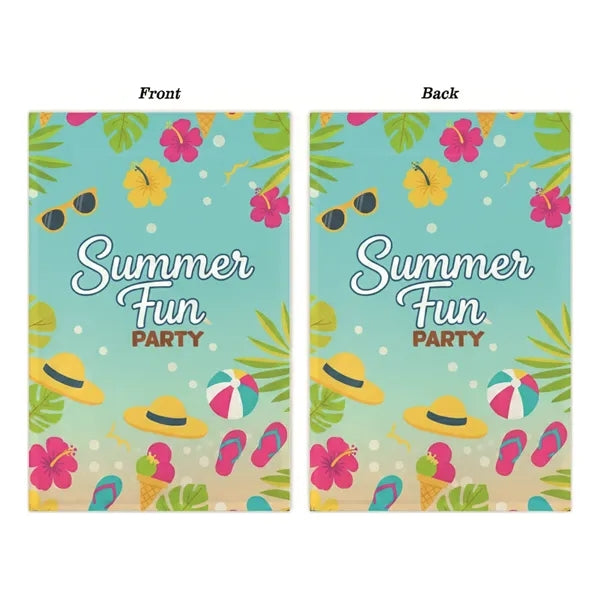 Weather Resistant Double Sided Garden Flag