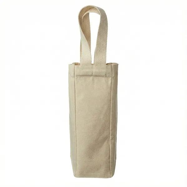 Gusseted Single Bottle Tote Bag