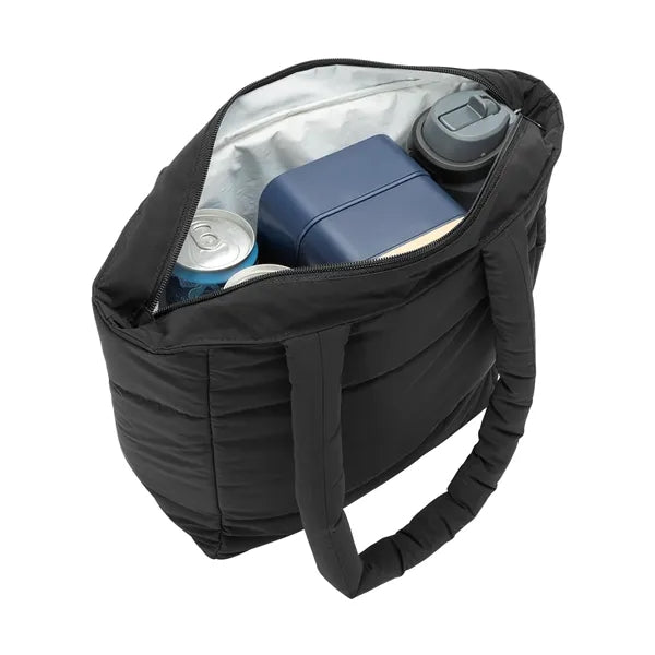 Eco Friendly Quilted Lunch Cooler Tote Bag