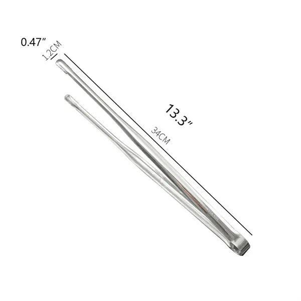 Serrated Non-Slip Tips Cooking Tongs 13.5" SUS304