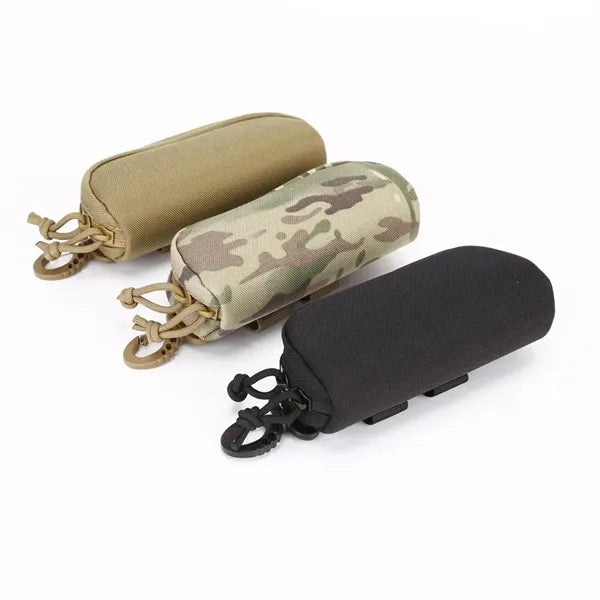 Tactical Polyester Hard Shell Glasses Case