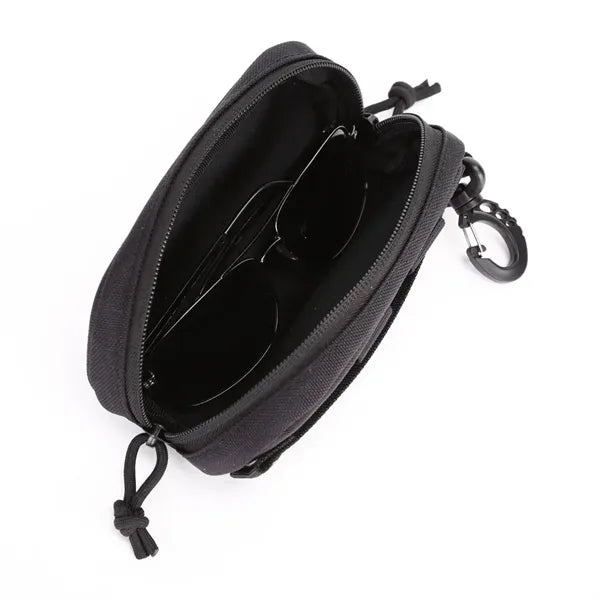 Tactical Polyester Hard Shell Glasses Case