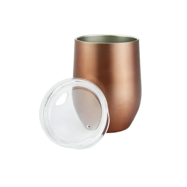 12oz Travel Coffee Cups Coffee Mug Egg Shape Water Bottle