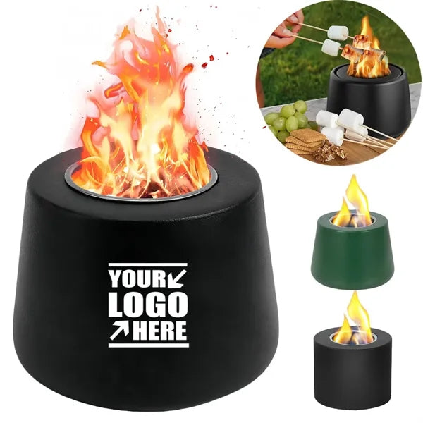 Portable Ceramics Tabletop Fire Pit