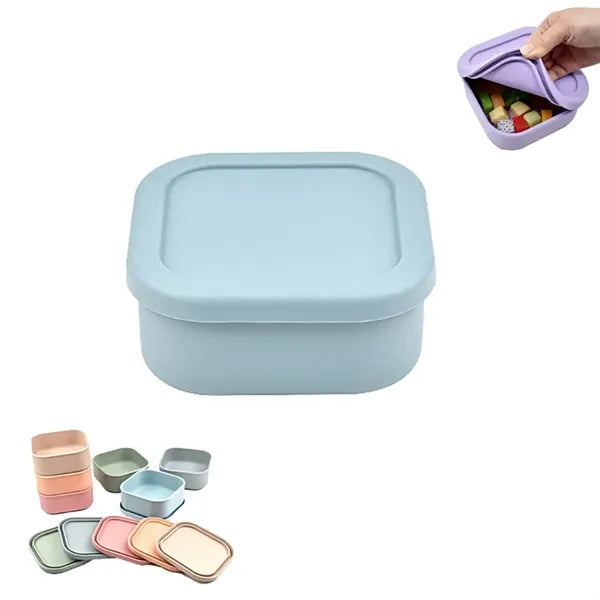 Square Silicone Food Container