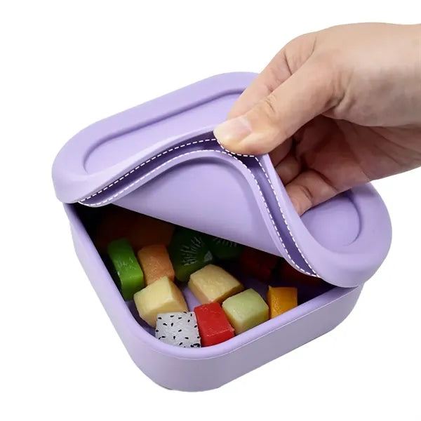 Square Silicone Food Container