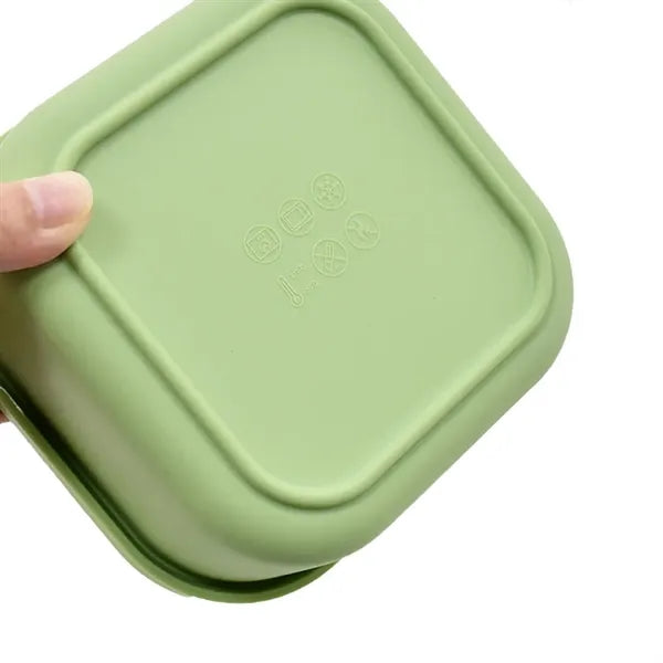Square Silicone Food Container