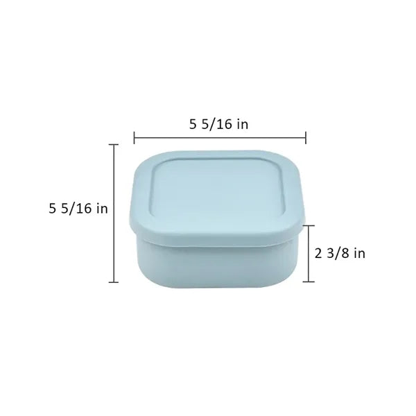 Square Silicone Food Container