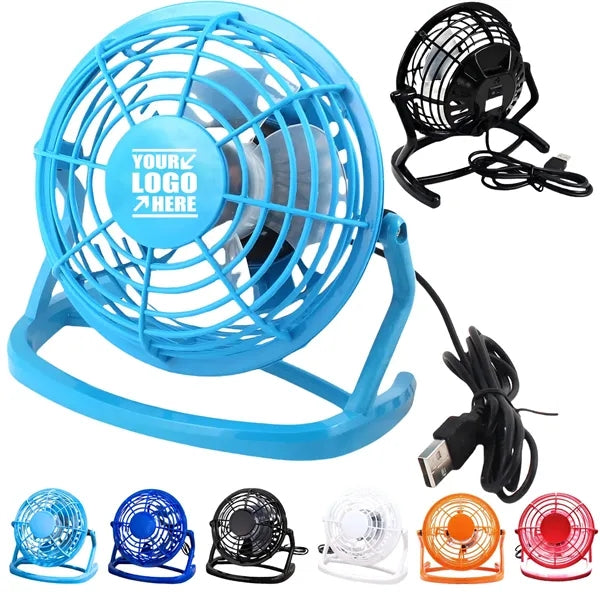 Table Portable USB Plastic Small Fan