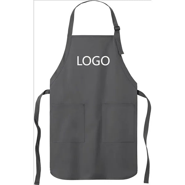Full-Length Two-Pocket Bib Apron