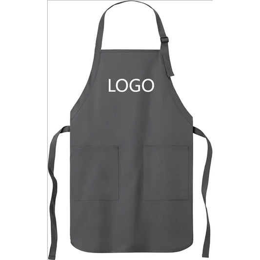Full-Length Two-Pocket Bib Apron