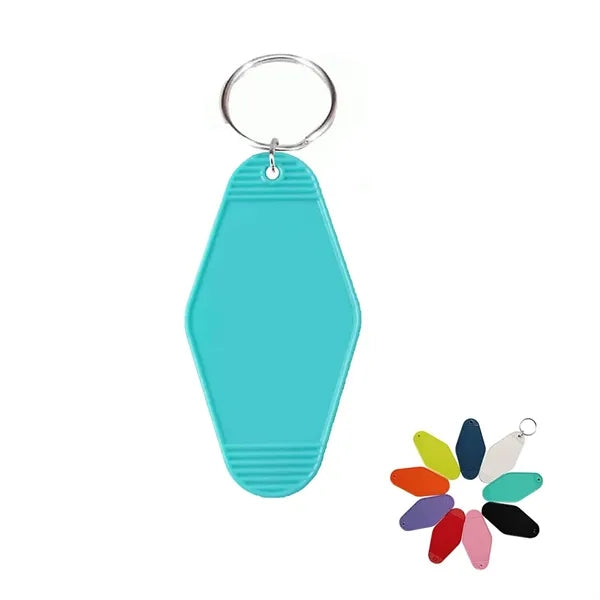 Vintage Retro Motel Keychain