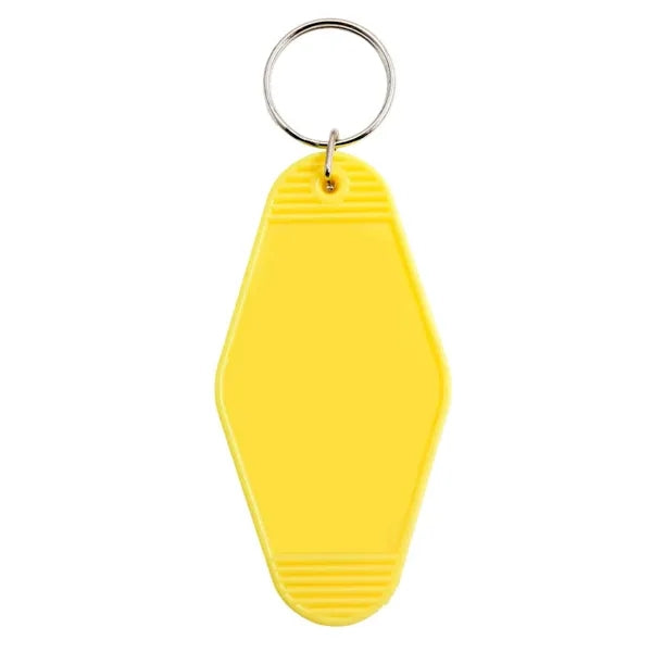 Vintage Retro Motel Keychain