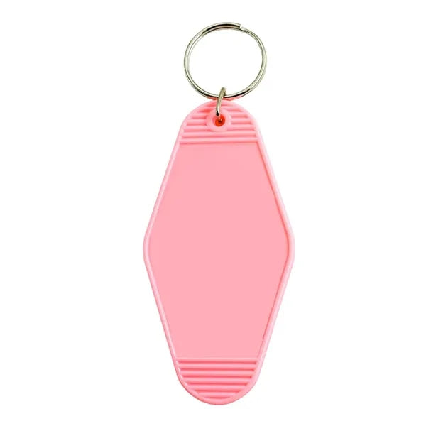 Vintage Retro Motel Keychain