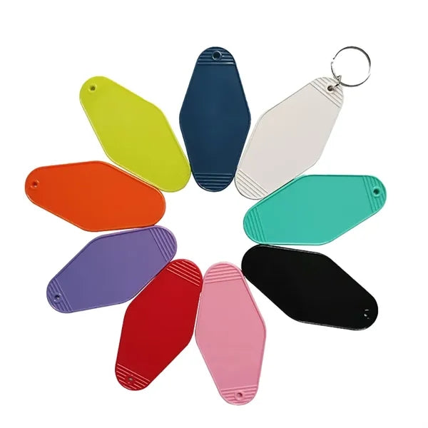 Vintage Retro Motel Keychain