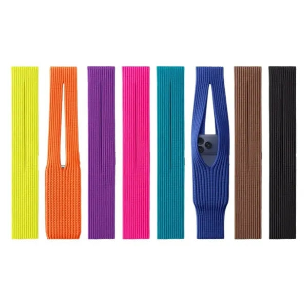 Knitted Long Shoulder Phone Bag