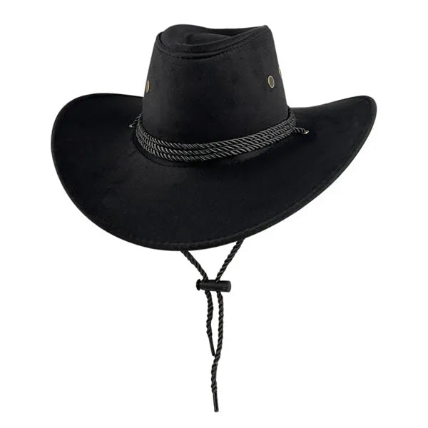 Leather Western Cowboy Hat