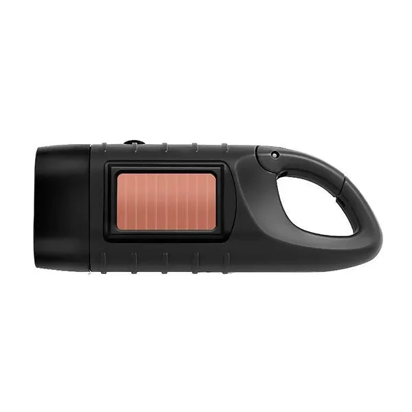 Hand Crank Solar Powered Flashlight