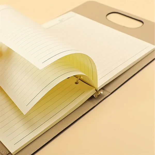 A5 Handbag Notebook Loose-Leaf Binder Multi-Card Slots