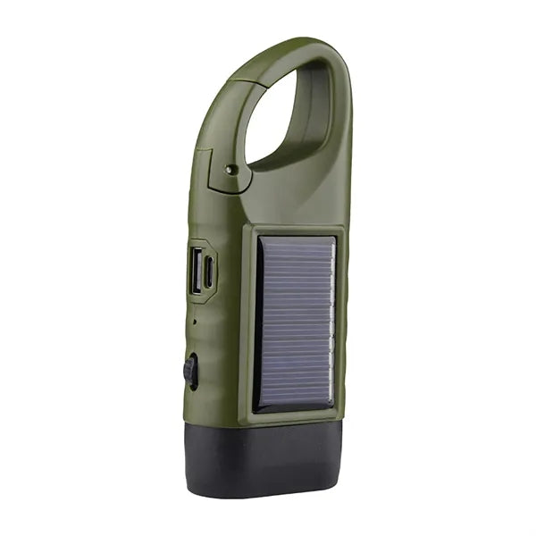 Compact Emergency USB Rechargeable LED Flashlight