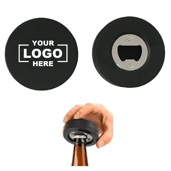 Hockey Puck Bottle Opener