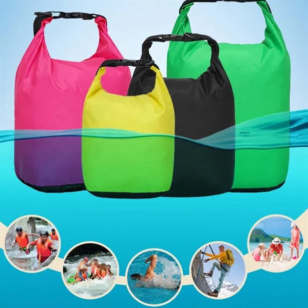 10L waterproof dry bag roll-top heavy-duty for kayaking gym