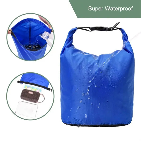 10L waterproof dry bag roll-top heavy-duty for kayaking gym