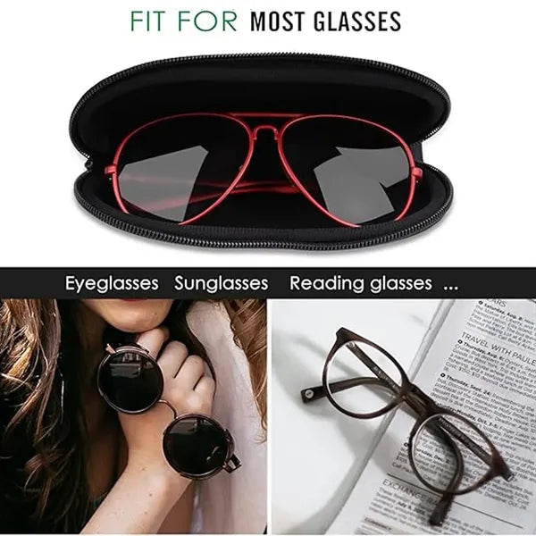 Neoprene Zipper Eyeglass Case