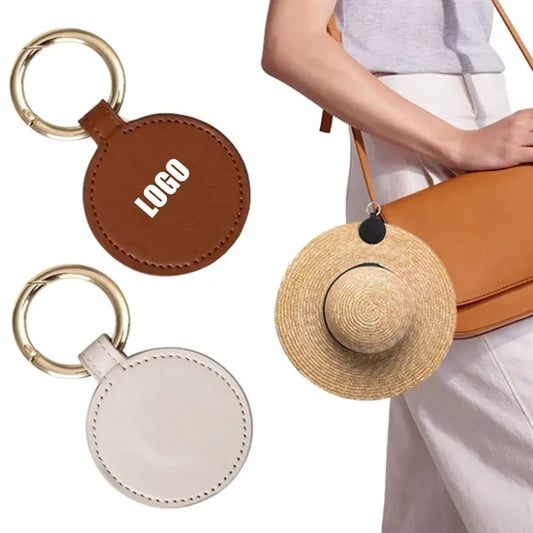 PU leather Magnetic Hat Clip