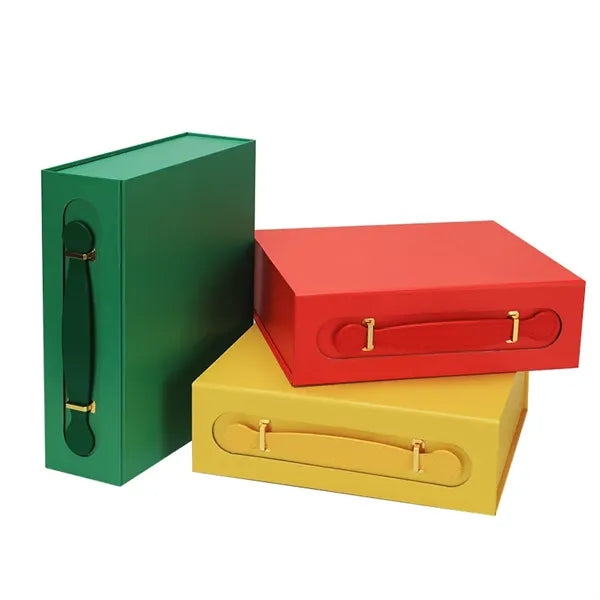 Folding Gift Box with Handle