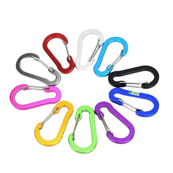 Multi-Use Aluminum Carabiner Clips