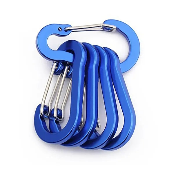 Multi-Use Aluminum Carabiner Clips
